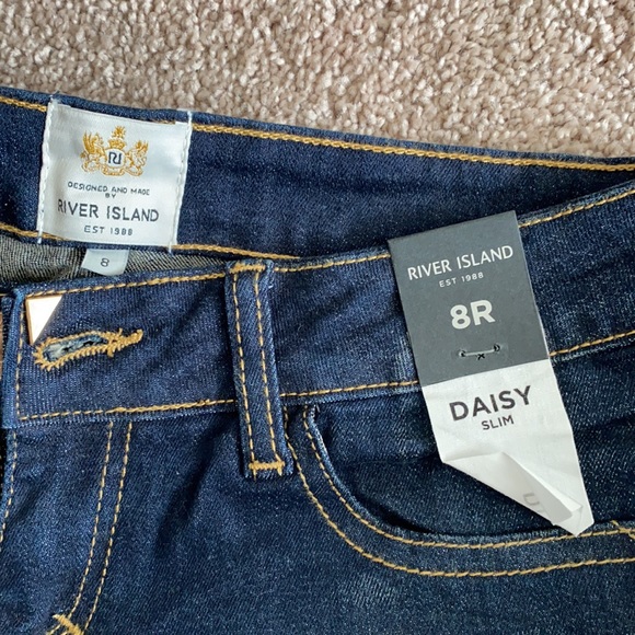 River Island Daisy Slim jean, size UK8 - Picture 4 of 5
